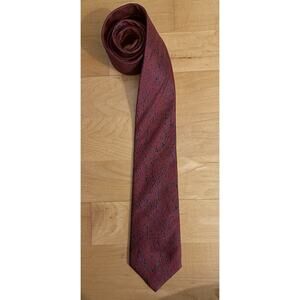 VTG jim thompson Red Silk Tie Classic